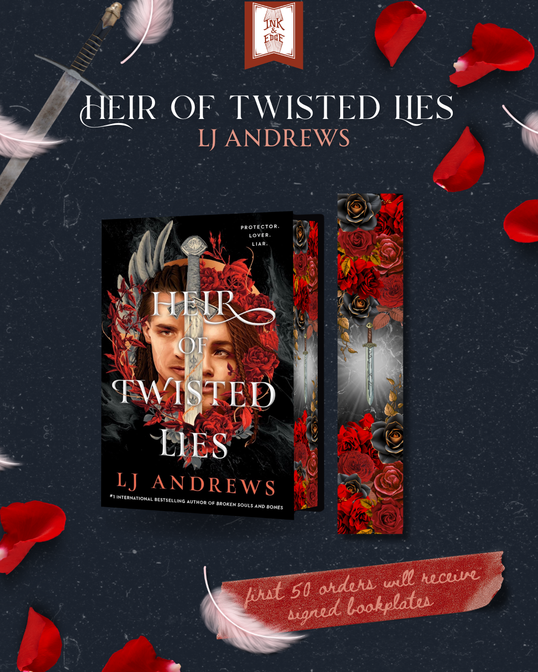 Heir of Twisted Lies + Broken Souls and Bones Preorder